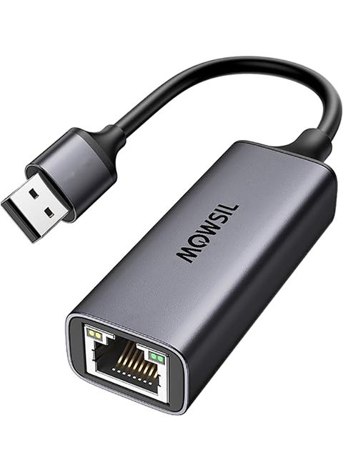 محول إيثرنت USB 3.1 من الألومنيوم USB 3.1 إلى شبكة 1000 ميجابت في الثانية Gigabit RJ45 LAN محول إنترنت متوافق مع MacBook iMac PC Switch Surface Pro Windows Mac OS/IOS Linux،
