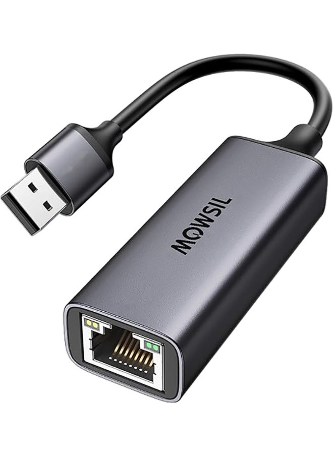 MOWSIL - USB 3.1 Ethernet Adapter Aluminum USB 3.1 to Network 1000Mbps Gigabit RJ45 LAN Internet Adapter Converter Compatible with MacBook iMac PC Switch Surface Pro Windows Mac OS/IOS Linux, - Image 1
