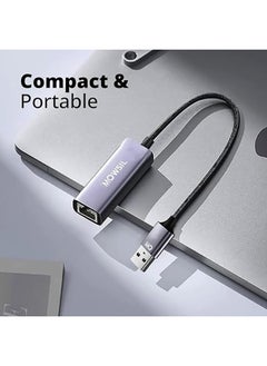 MOWSIL USB 3.1 Ethernet Adapter Aluminum USB 3.1 to Network 1000Mbps Gigabit RJ45 LAN Internet Adapter Converter Compatible with MacBook iMac PC Switch Surface Pro Windows Mac OS/IOS Linux,  - Image 5