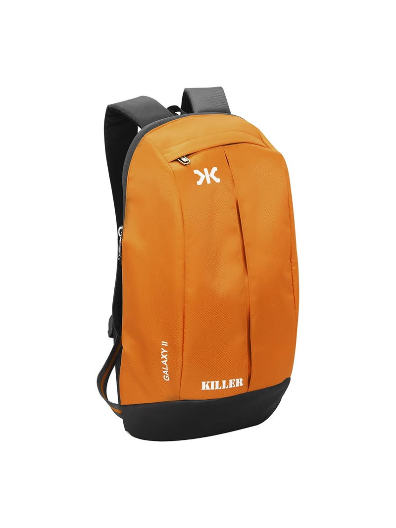 KILLER Galaxy Small Outdoor Mini Standard Backpack 12L Daypack (Orange) - Image 1