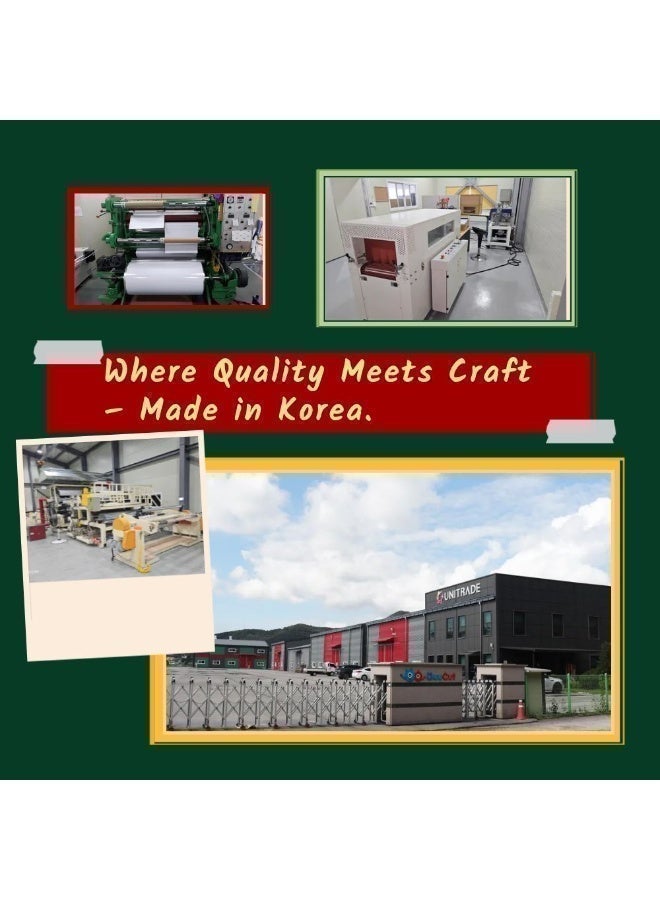 UNITRADE® Soft Cut (PU) Green Heat Transfer Vinyl Roll - 51cm x 25m / Compatible with Cricut, Silhouette, Professional Cutters / CPSIA Certified / Made in Korea - Image 4