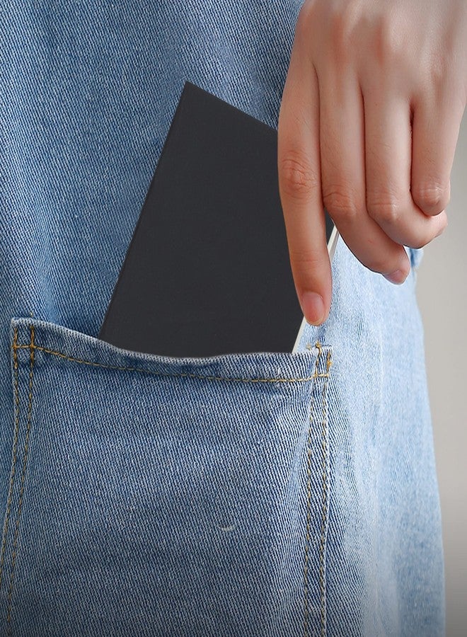 TWONE Softcover Pocket Notebook Set - 3.5" x 5.5" - 6 Pack - 30 Sheets - 60 Blank Pages - Perfect for the Traveler or Author - Image 3
