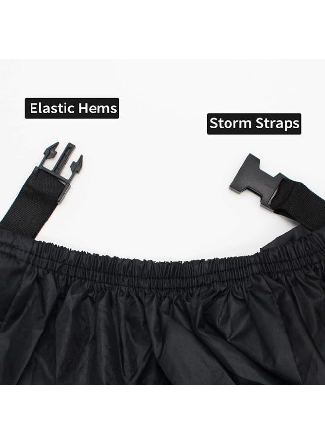 Bike Cover, Bicycle Cover for Outside Storage, Outdoor Indoor Waterproof Bike Cover Large for 2 Bikes/Protection Bike Storage for Mountain Bike, Road Bike - Image 3