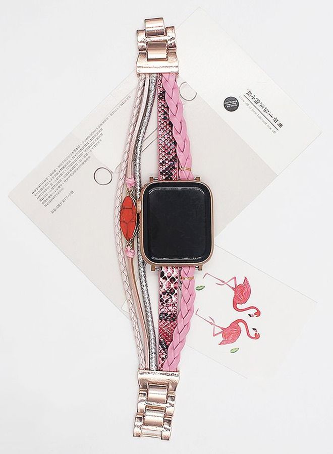 NIBEMINENT Suitable for apple watch watch 38mm silicone strap decoration  - Image 1
