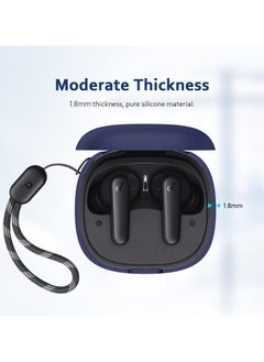 Generic Case Dust Proof Cover Earphone Protective Cover Anker Soundcore R50i/P20i Case_Blue  - Image 4