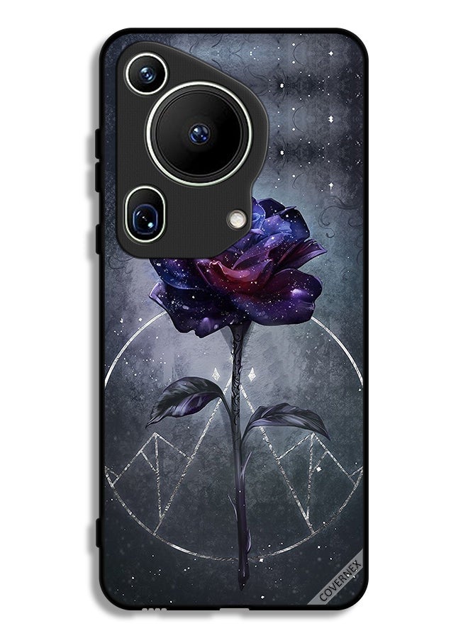 Covernex Huawei Pura 70 Ultra Protective Case Cover Dark Flower Wallpaper - Image 1