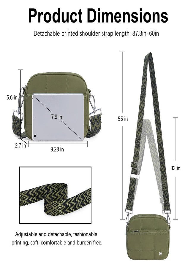 CLUCI Crossbody Bags for Women, Summer Puffer Shoulder Handbags ，Purses for Women with Adjustable Wide Strap - Image 3