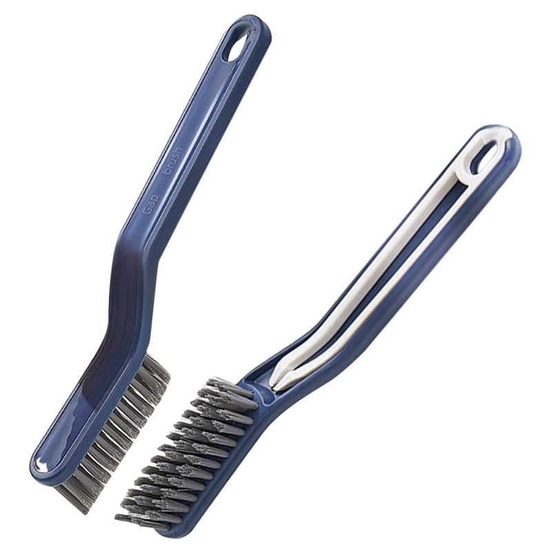 2pcs Bathroom Cleaning Brushes Gap Cleaning Brushes Bathtubs Kitchen Cleaning Supply - Image 2
