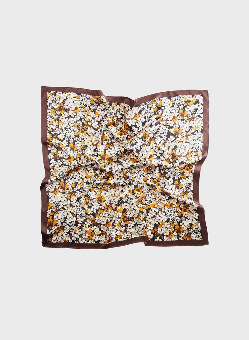 MANGO Flora Scarf