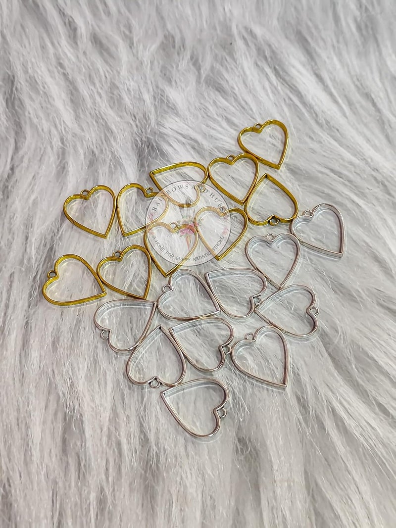 RH METAL FITTINGS, for resin arts, crafts, charms, pendent making, jewellery making,diy projects, etc. - Image 1