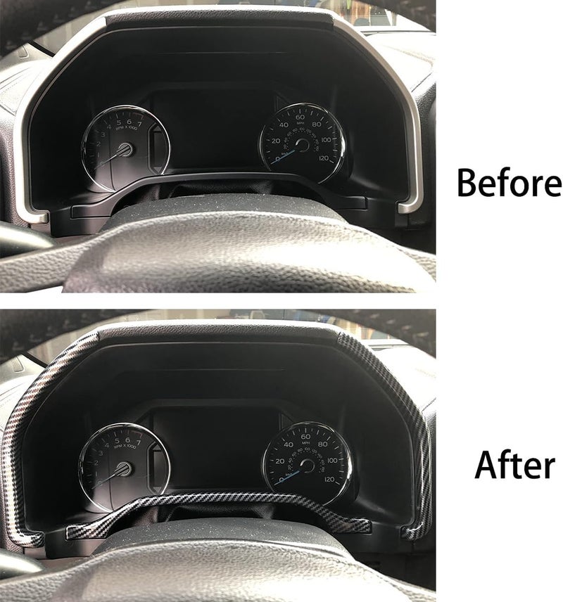 Keptrim ABS Carbon Fiber Dashboard Trim for Ford F150 - Image 3
