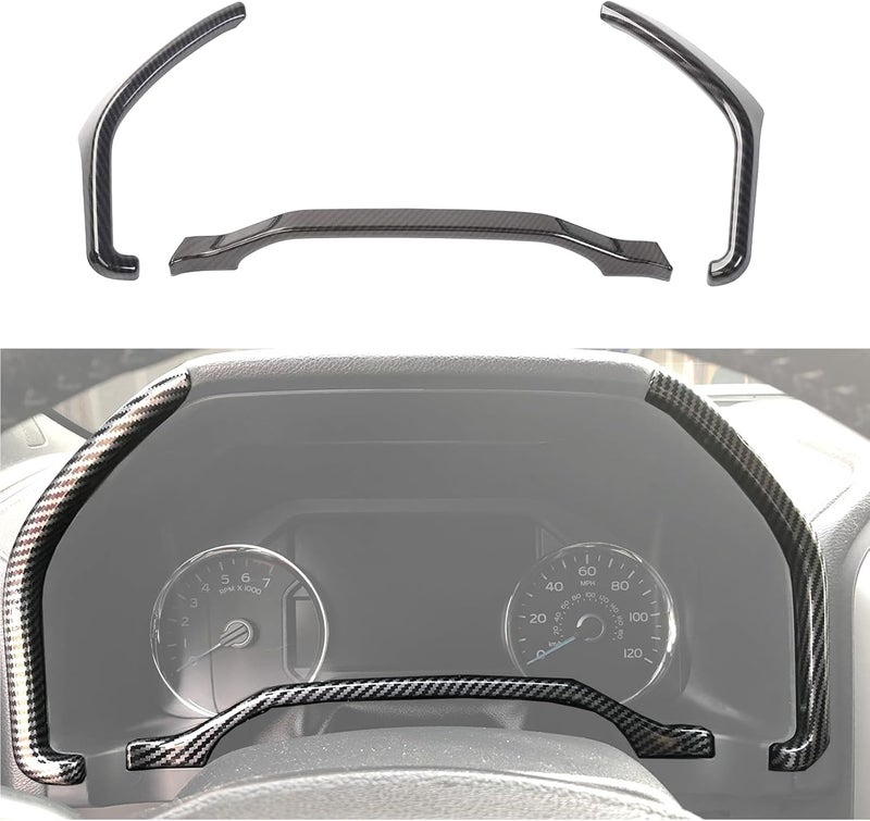 Keptrim ABS Carbon Fiber Dashboard Trim for Ford F150 - Image 5