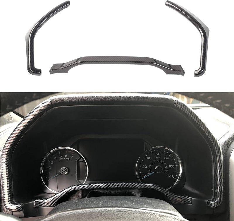 Keptrim ABS Carbon Fiber Dashboard Trim for Ford F150 - Image 4