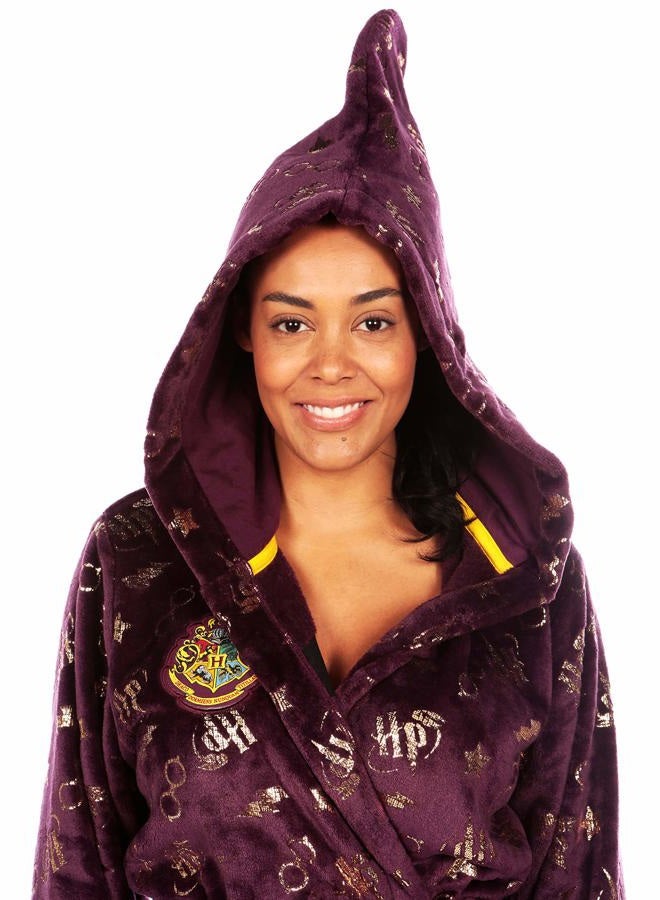 Harry Potter روب نسائي، بنفسجي، L - Image 3