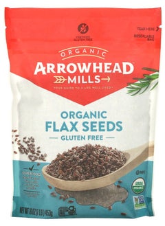 Organic Flax Seeds Gluten Free 1 lb (453 g)