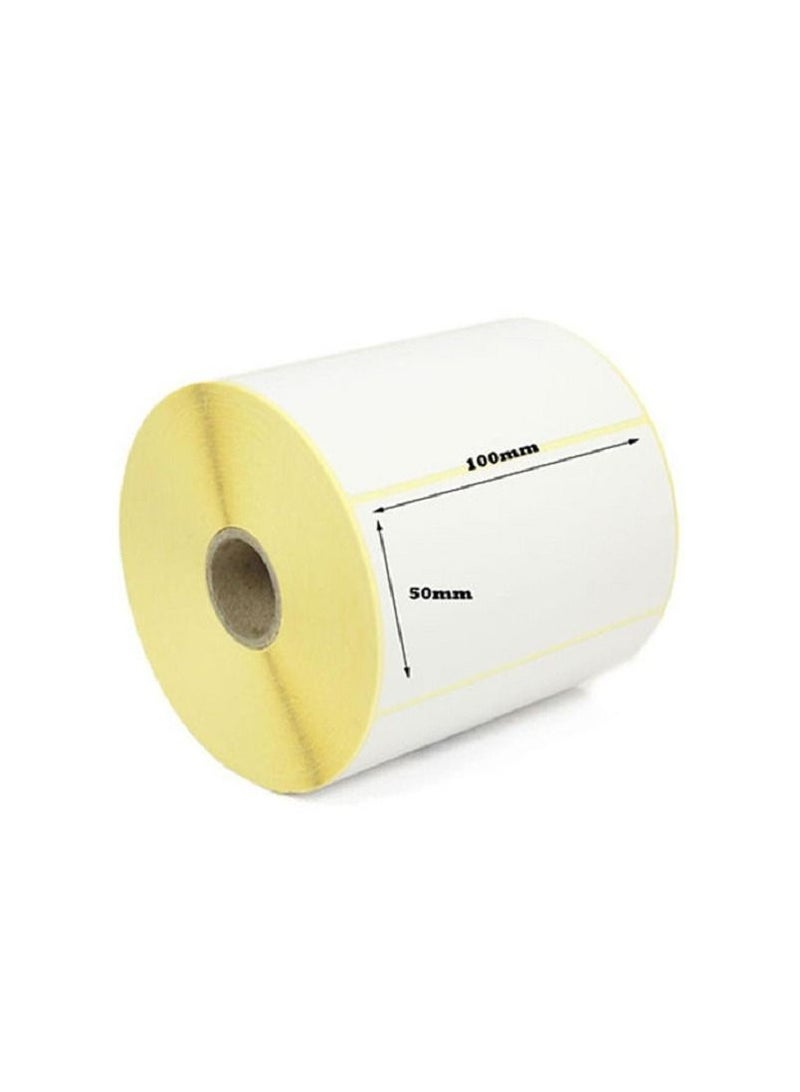 ملصق النقل الحراري 100X50MM-1000lbs / Roll (حزمة من 10)