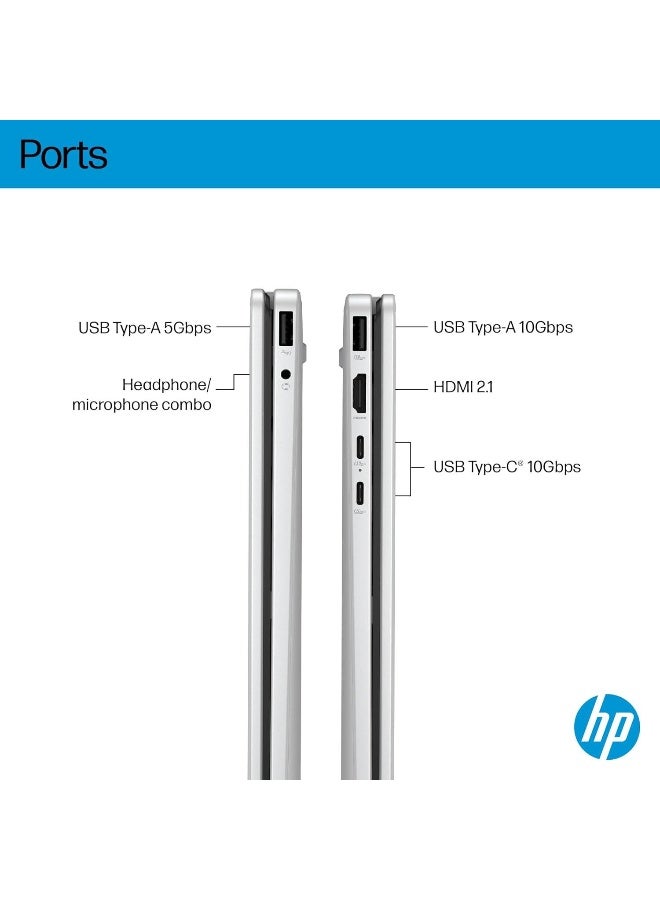 HP Omnibook 5 Flip 14-FP0018NE / Intel Core 7 150U / 16GB RAM /512GB SSD / 14" 2K Display / Integrated Graphics / Windows 11 Home silver - Image 3
