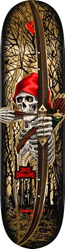 Powell Peralta Zach Doelling Archer Flight Skateboard Deck Gold Foil 830 x 3161 - Image 1