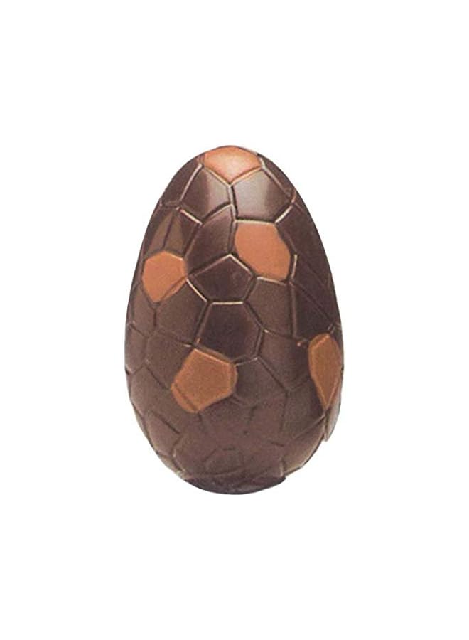 S-TOP Egg Mould, Fun Giant Surprise Toy Egg Maker, Dinosaur Egg Polycarbonate Plastic Mould for Chocolate, Jello, Soap, Bath Bomb, Lotion Bar, Clay, Plaster, Cake Decorating Tool, 2 Pcs - Image 2