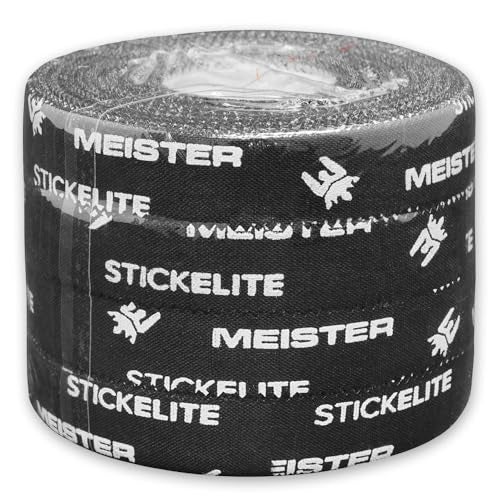 Meister StickElite Professional Porous Athletic Tape for Fingers & Toes - 15yd x 1/2" - Black - 2 Rolls - Image 4