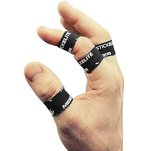 Meister StickElite Professional Porous Athletic Tape for Fingers & Toes - 15yd x 1/2" - Black - 2 Rolls - Image 2