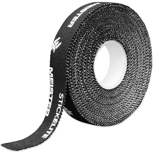 Meister StickElite Professional Porous Athletic Tape for Fingers & Toes - 15yd x 1/2" - Black - 2 Rolls - Image 1