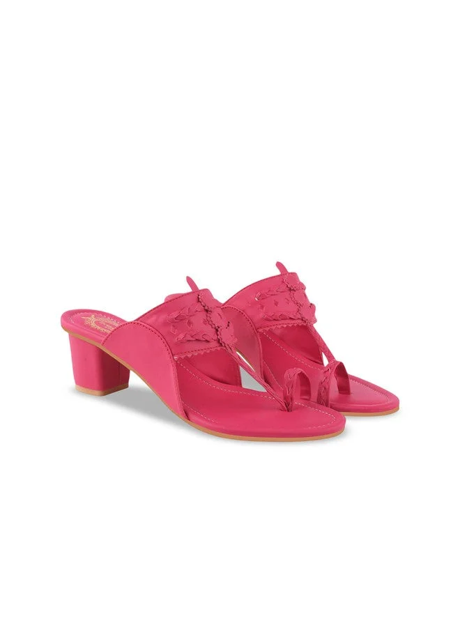 شوتوبيا Shoetopia Girl Ethnic Block Open Toe Sandals