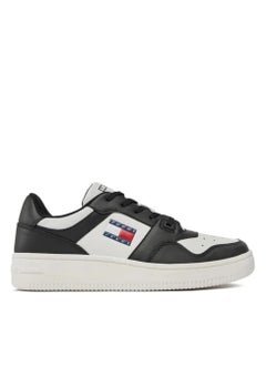 TOMMY JEANS Logo Detail Lace Up Low Top Sneakers  - Image 1