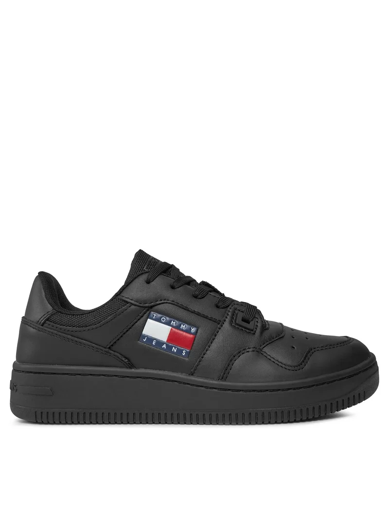 TOMMY JEANS Logo Detail Lace Up Low Top Sneakers