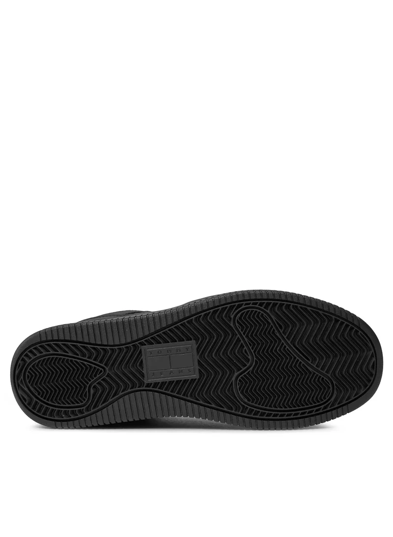 TOMMY JEANS Logo Detail Lace Up Low Top Sneakers