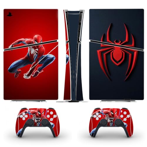 PEYANZ Vinyl Skin Compatible with PS5 Slim Digital Edition HD Print Scratch Resistant BubbleFree Application - Image 1