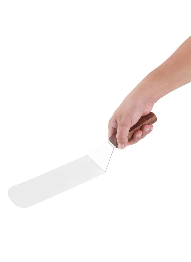 AL SANIDI Cooking spoons, Silver, Size 36.2*7.5 Cm  - Image 4