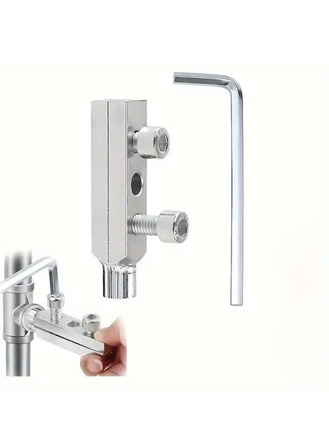 1pc Broken Faucet Extractor Tool Adjustable For 1 2 Inch And 3 4 Inch Pipes Bolt Remover - Image 1