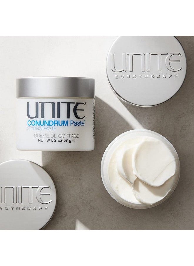 Unite Conundrum Paste Styling Cream For Unisex 2 Oz Cream  - Image 3