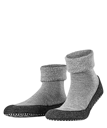 FALKE Men's Cosyshoe House Shoes M 1 Pair Slipper Socks, Grey (Light Grey 3400), 9.5-10.5 - Image 1