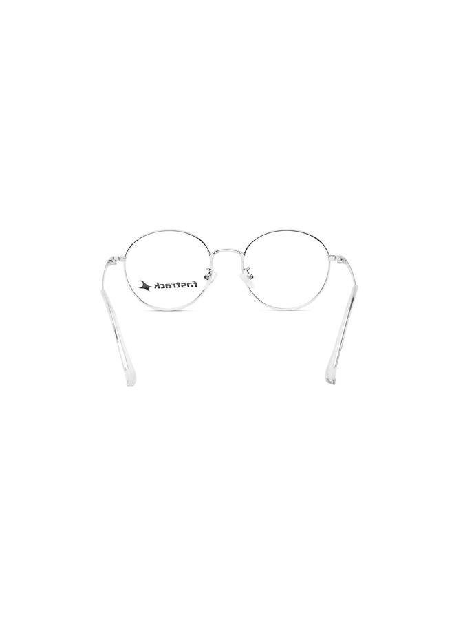 fastrack Silver Round  Rimmed Eyeglasses - Image 4