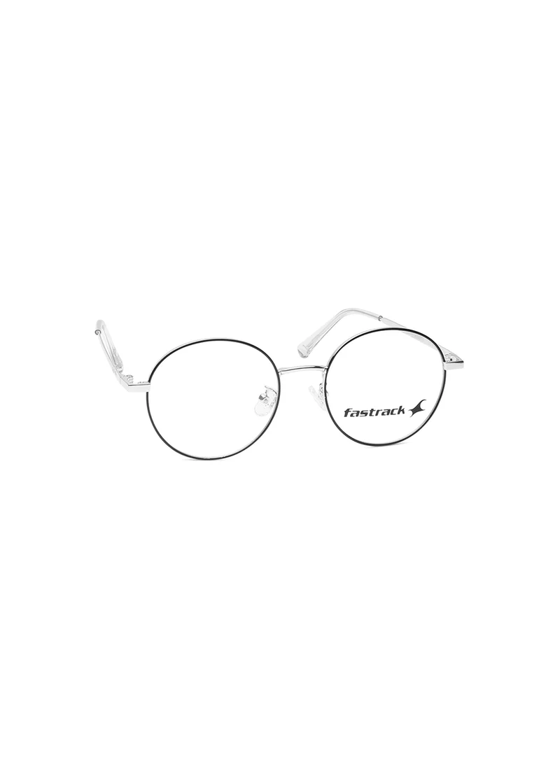 fastrack Silver Round  Rimmed Eyeglasses