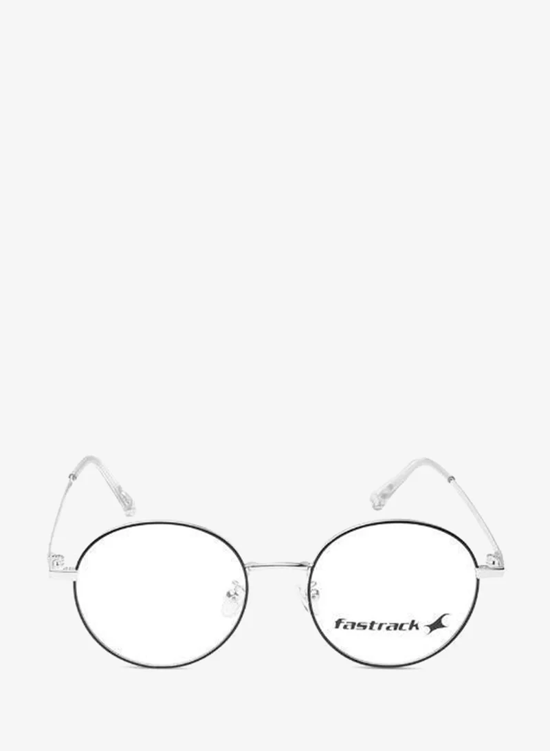 fastrack Silver Round  Rimmed Eyeglasses