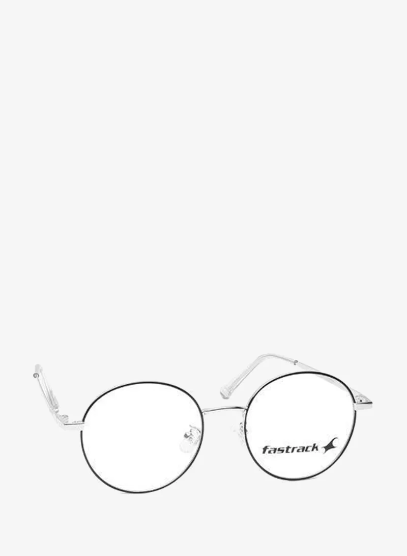 fastrack Silver Round  Rimmed Eyeglasses