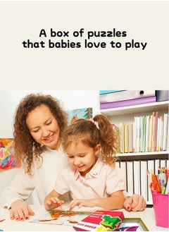 GROIC Puzzles for Kids,Dinosaurs Jigsaw Book, APP Interactive AR Toddler Busy Book,Quiet Book Realistic Dino Toys,STEM Learning Education Montessori  - Image 5