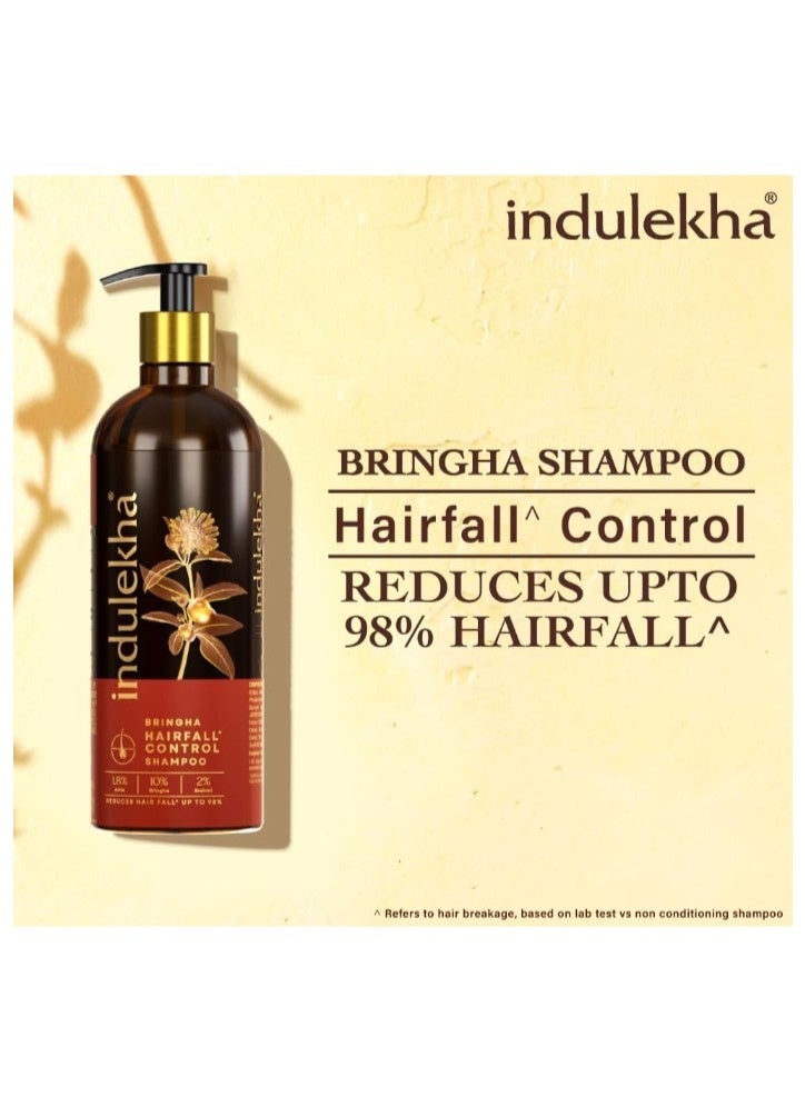 Indulekha Bringha Hairfall Control Shampoo 180ml | Ayurvedic Herbal Shampoo for Strong & Healthy Hair - Image 3