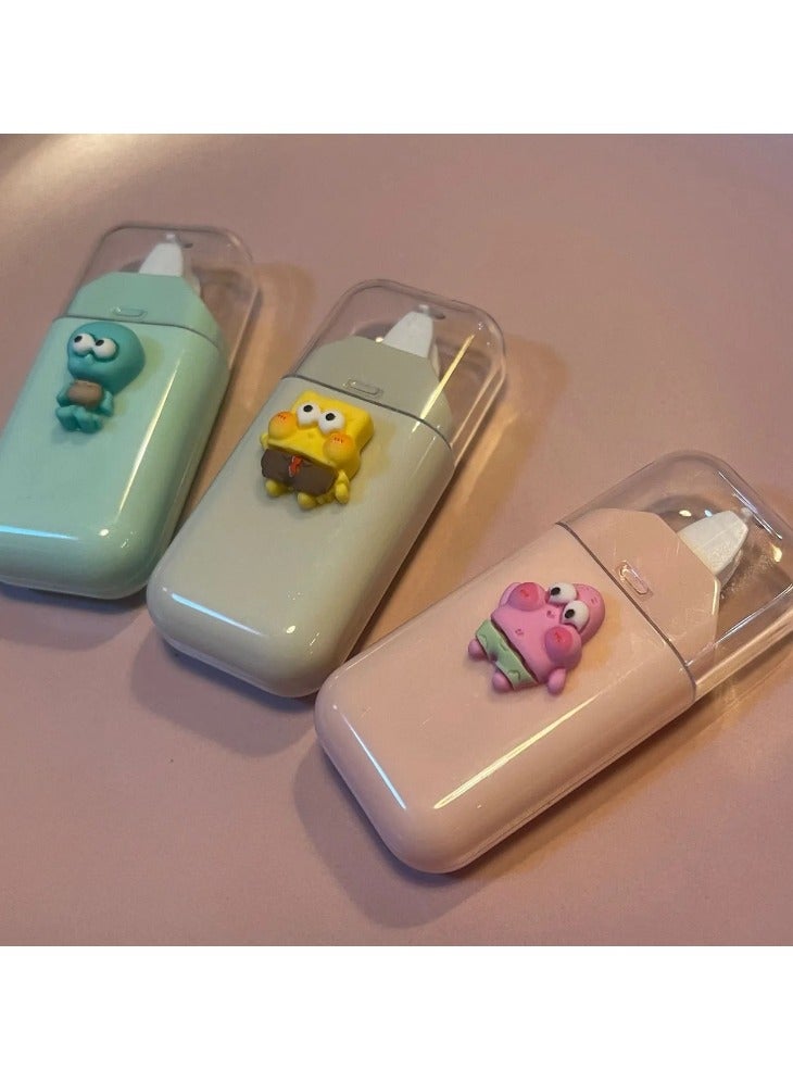 6Pcs/Set SpongeBob Cute Stationery Correction Belt - Image 2