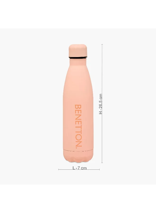 United Colors Of Benetton Stainless Steel Water Bottle for Everyone - 500 ml