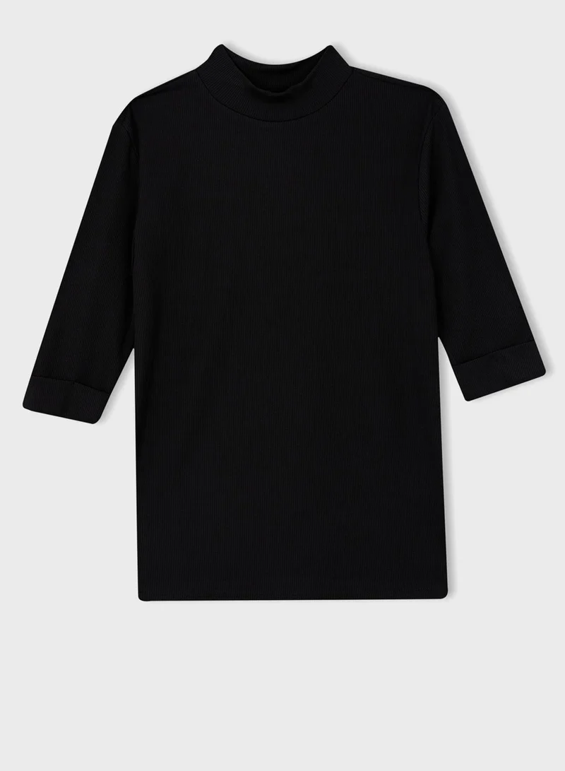 DeFacto Turtle Neck T-Shirt