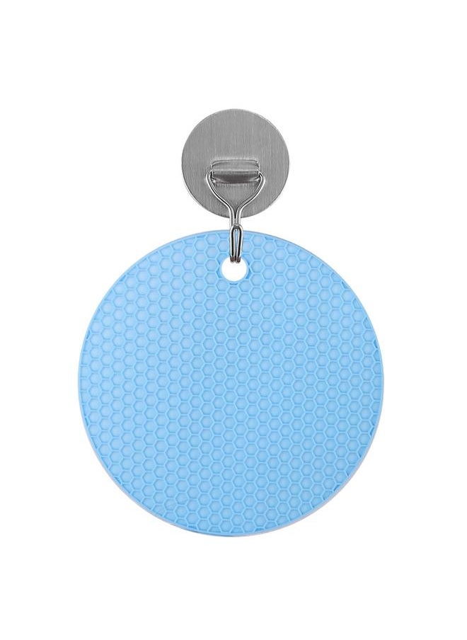 xozgdovg - Silicone Heat Insulation Mat Anti Slip Multifunctional Round Dining Plate Mat for Pot Dish - Image 1