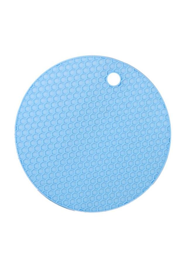 xozgdovg - Silicone Heat Insulation Mat Anti Slip Multifunctional Round Dining Plate Mat for Pot Dish - Image 1