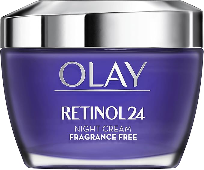 Olay Regenerist Retinol24 Night Face Cream Moisturiser With Retinol and Vitamin B3 50 ml Fragrance Free - Image 1