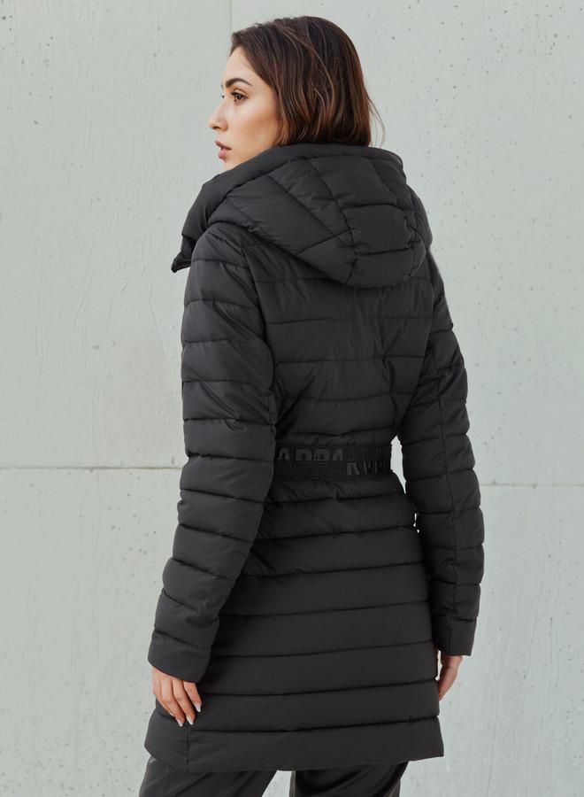 Kappa Women Belted Longline Puffer Jacket - Image 3