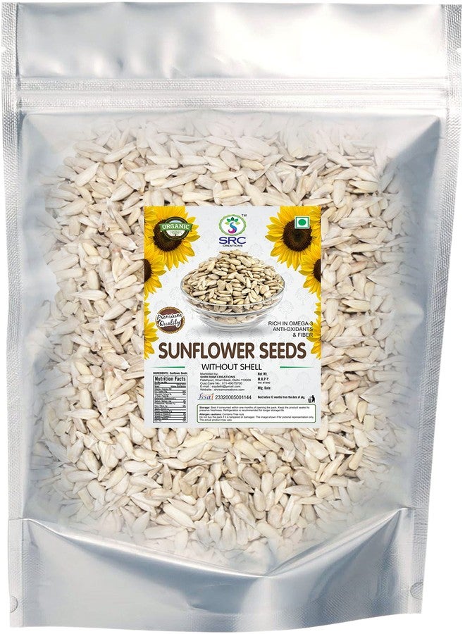 SRC CREATIONS Sunflower Seeds without shell (1000g) - Image 1