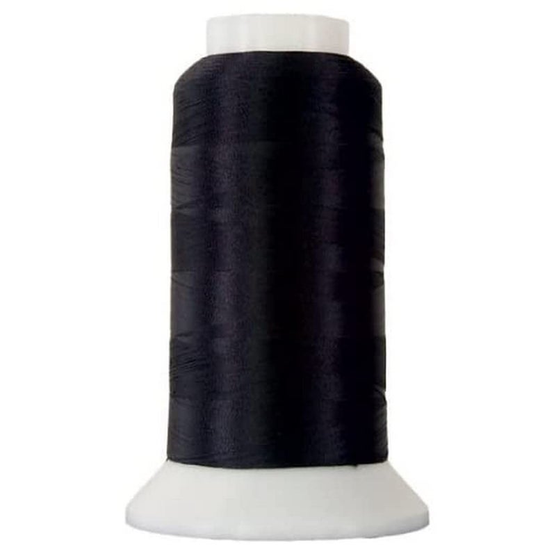 Superior Threads Bottom Line 2-Ply 60-Weight Polyester Embroidery Quilting Sewing Thread - 3,000 Yard Cone (#625 Black) - Image 2